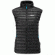 Rab Microlight Vest - Women's, Black/Tasman, Medium, 12, QDA-67-BL-12
