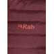 Rab Microlight Vest - Womens, Deep Heather, Extra Small, QDB-19-DEH-08