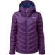 Rab Nebula Pro Jacket - Women's, Blackcurrant, Large, QIO-58-BC-14