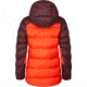 Rab Neutrino Pro Jacket - Womens, Deep Heather/Red Grapefruit, Extra Large, QDN-96-DER-16