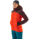 Rab Neutrino Pro Jacket - Womens, Deep Heather/Red Grapefruit, Extra Large, QDN-96-DER-16