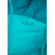 Rab Neutrino Pro Jacket - Womens, Ultramarine/Aquamarine, Large, QDN-96-ULA-14