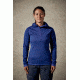 Shed, Rab Women's Nucleus Hoody, Blue Print, 12, QFA-84-BP-12-DEMO