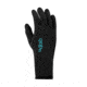 Rab Power Stretch Contact Glove - Women's, Black, Medium, QAH-56-BL-M