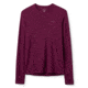 Rab Force Long Sleeve Tee - Women's, Mulberry, 12/Medium, QCC-23-MUL-12