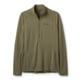Rab Sonic Long Sleeve Zip - Men's, Light Khaki, Medium, QCC-53-LKH-MED