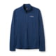 Rab Sonic Long Sleeve Zip - Men's, Tempest Blue, Medium, QCC-53-TMB-MED