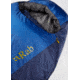 Rab Solar Eco 2 Sleeping Bag, Ascent Blue, Regular, Left Zip, QSS-10-ASB-REG-LZ