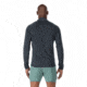 Rab Sonic Long Sleeve Zip - Mens, Beluga, Extra Large, QBL-03-BEL-XLG