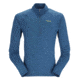 Rab Sonic Long Sleeve Zip - Mens, Nightfall Blue, Large, QBL-03-NFB-LRG