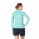 Rab Sonic Long Sleeve Zip - Womens, Meltwater, 10, QBL-04-MEL-10