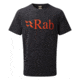 Rab Stance Logo Short Sleeve Tee - Mens, Beluga, Extra Large, QCB-08-BE-XL