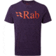 Rab Stance Logo Short Sleeve Tee - Mens, Purple Quartz, Medium, QCB-08-PQ-M