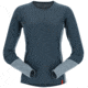 Rab Syncrino Base LS Tee - Womens, Orion Blue, Small, QBL-33-ORB-10