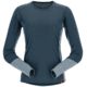 Rab Syncrino Base LS Tee - Womens, Orion Blue, Small, QBL-33-ORB-10