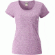 DEMO, Rab Womens Topo Tee, Hollyhock Marl, 10, QBT-92-HK-10-DEMO