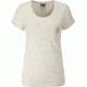 DEMO, Rab Womens Topo Tee, Vanilla Marl, 12, QBT-92-VM-12-DEMO
