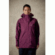 Rab Vidda Jacket - Women's, Berry, 10, QWA-50-BY-10
