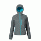Rab Women's Endurance X Hoodie, Dark Slate/Peacock, Size 16, QXI-23-DS-16