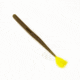 Rabid Baits Shaker Worm 6" Straight Tail Worm Green Pumpkin Yellow, SW6-040