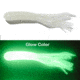 Radical Glow Torpedoes Soft Bait, 5, 1/4in, Natural Green Glow, 43512