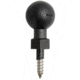 Ram Mounts 1 in Tough-Ball w/ 1/4-20 X 1 in Male Threaded Post, Black RAP-B-379U-25201L