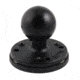 Ram Mounts 2.5 in Round Base w/ AMPs Hole Pattern, 1 in Ball/Triple Magnetic Base Adapter, Black, RAM-B-202-339U