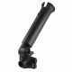 Ram Mounts RAM Tough-Tube Fishing Rod Holder with Combination Bulkhead/Flat Surface Base &amp; Plunger, Black 84121.01.100