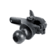 Ram Mounts Universal Small Tough-Clamp w/ 1 in Diameter Rubber Ball, Black RAP-B-397-1U