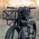 Rambo Bikes Front Extra Large Rack for Inverted Suspension Forks, Black, R151-XP