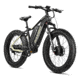 Rambo Bikes MEGATRON 2.0 1000W X2 Full Frame Electric Bike, Matte Black/FDE, 19.7 in, R1000X2M-FF-BFD