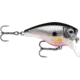 Rapala BX Big Brat Crankbait, Hard Flash, Square Bill 2.75in, 3/4 oz, 6ft, 3 Hooks, Silver, BXBB06S