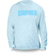 Rapala Core Long Sleeve Shirt, Ice Blue, Small, RCLS9012S