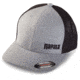 Rapala Flex Fit Cap, Heathered Grey/Black Mesh Left Logo, RFFC200
