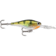 Rapala Glass Shad Rap Crankbait, 2ft, 5/16 oz, Suspending, Glass Yellow Perch, GSR05GYP