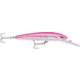 Rapala Husky Magnum Trolling Stickbait, Floating 6-1/4", 2-3/8 oz, 25 Ft, #4/0 Hooks, Hot Pink UV, HMAG25HPU