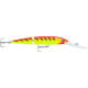 Rapala Jointed Deep Husky Jerk, Suspending, Hot Tiger, 4 3/4in, 1/2oz, JDHJ12HT