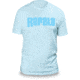 Rapala Next Level T Shirt, Ice Blue / Blue Logo, Extra Large, RNLT9034XL