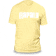 Rapala Next Level T Shirt, Light Yellow / White Logo, Extra Large, RNLT9037XL