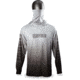 Rapala Performance Hood with Neck Gaiter, Grey Black, XXL, RPHNG23XXL