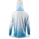 Rapala Performance Hood with Neck Gaiter, White Blue, Extra Large, RPHNG21XL