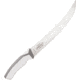 Rapala Salt Angler's Curved Filet Fixed Blade Knife, 10in, Stainless Steel, Standard Edge, Satin NK27187