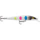 Rapala Scatter Rap Deep Husky Jerk 10, 3/8 oz, 9'-12' Depth Two #6 Treble Hooks, Black Wonderbread, SCRDHJ10BWB