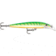 Rapala Scatter Rap Deep Husky Jerk 10, Green Tiger UV, 4in, 3/8oz., SCRDHJ10GTU