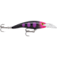 Rapala Scatter Rap Tail Dancer 09, 7/16 oz, 11'-19' Depth Two #4 Treble Hooks, Black Light, SCRTD09BLKL