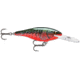 Rapala Shad Rap Crankbait 1 1/2in, 1/8 oz, Floating, Red Crawdad, SR04RCW