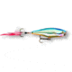 Rapala Skitter Pop Topwater Lure, 2 3/4", 1/4 oz, Silver Blue Floating, SP07SB