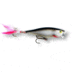 Rapala Skitter Pop Topwater Lure, 2 3/4", 1/4 oz, Silver Floating, SP07S