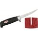 Rapala Soft Grip Fillet Knife with Sharpener, 4in, BP704SH1