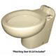 Raritan Marine Elegance - Household Style - Bone - Remote Intake - Heavy-Duty Push-Button Control - 12V, 220AHR01202
